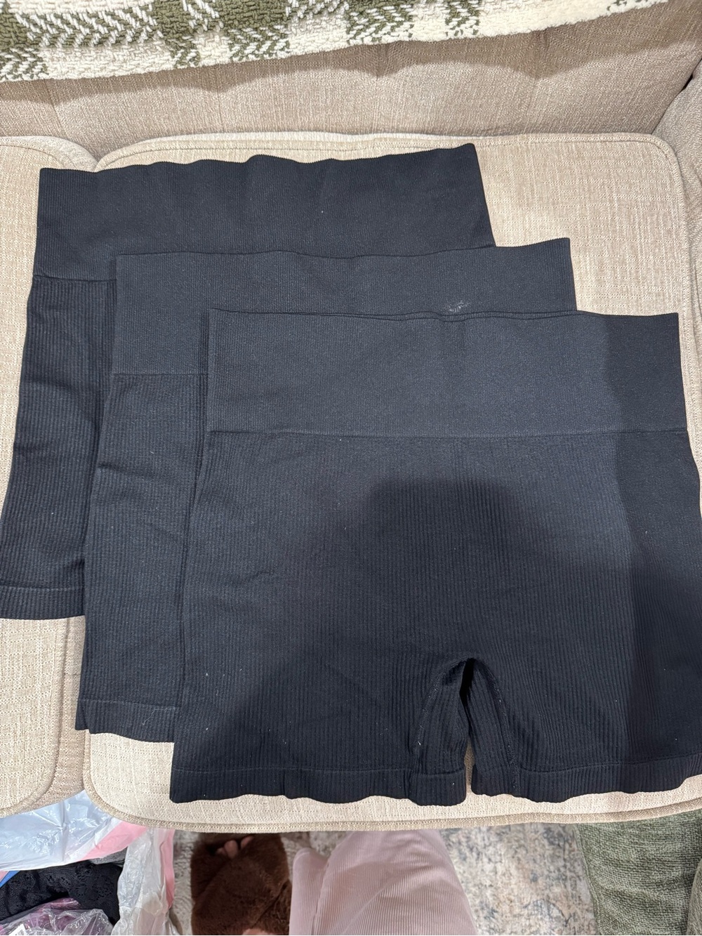 Target Black High-Waist Seamless Bike Shorts (3-Pack)